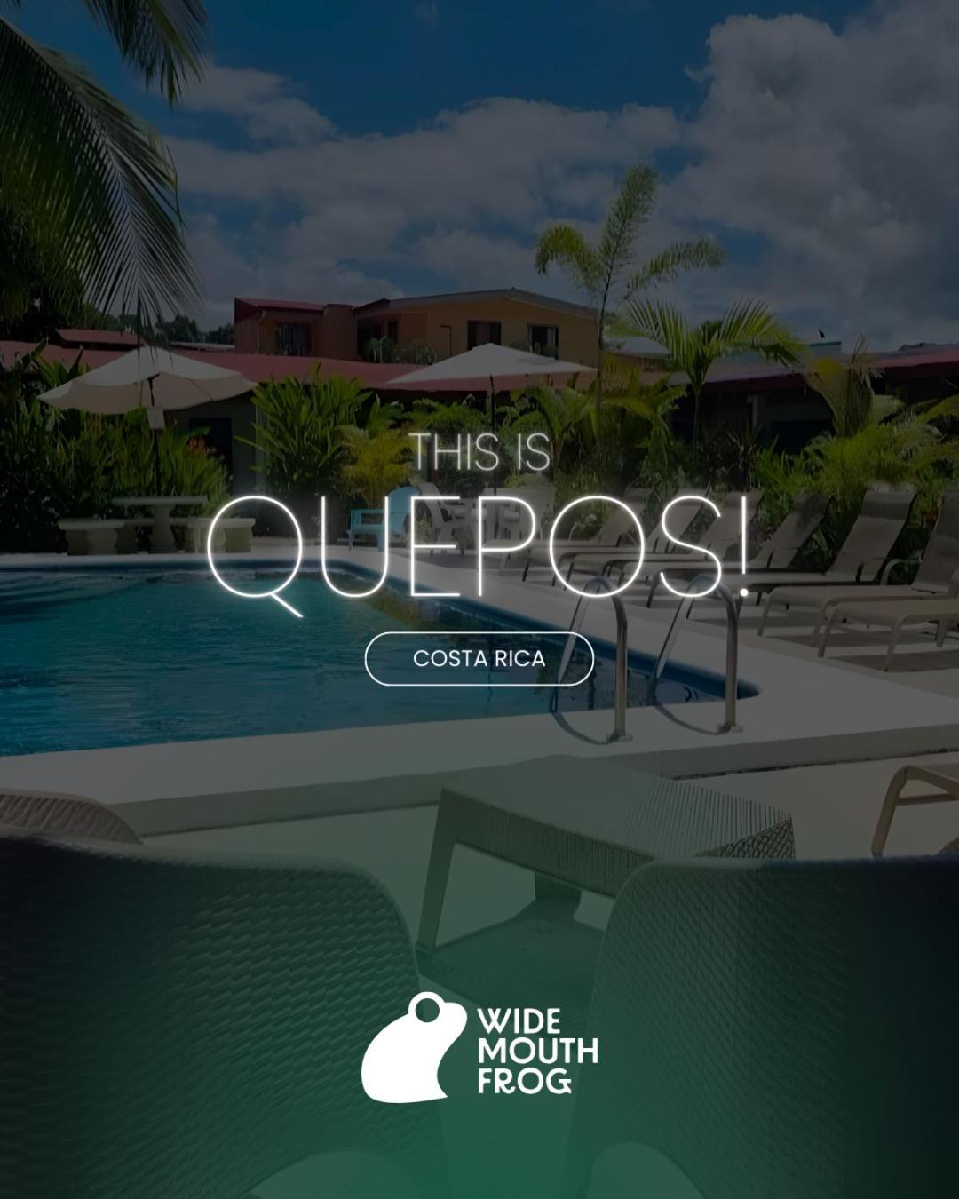 Wide Mouth Frog Quepos Hostel Мануел Антонио Екстериор снимка
